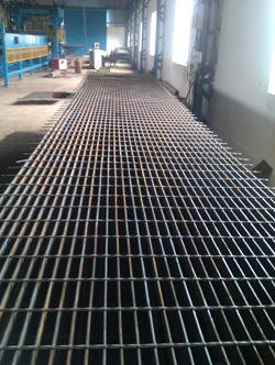 ELECTROFORGE GRATING MACHINE WITH GRATING PANEL